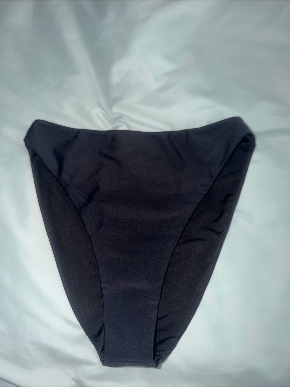 Fp Movement Beach Riot Black High Waisted Bikini Bottom